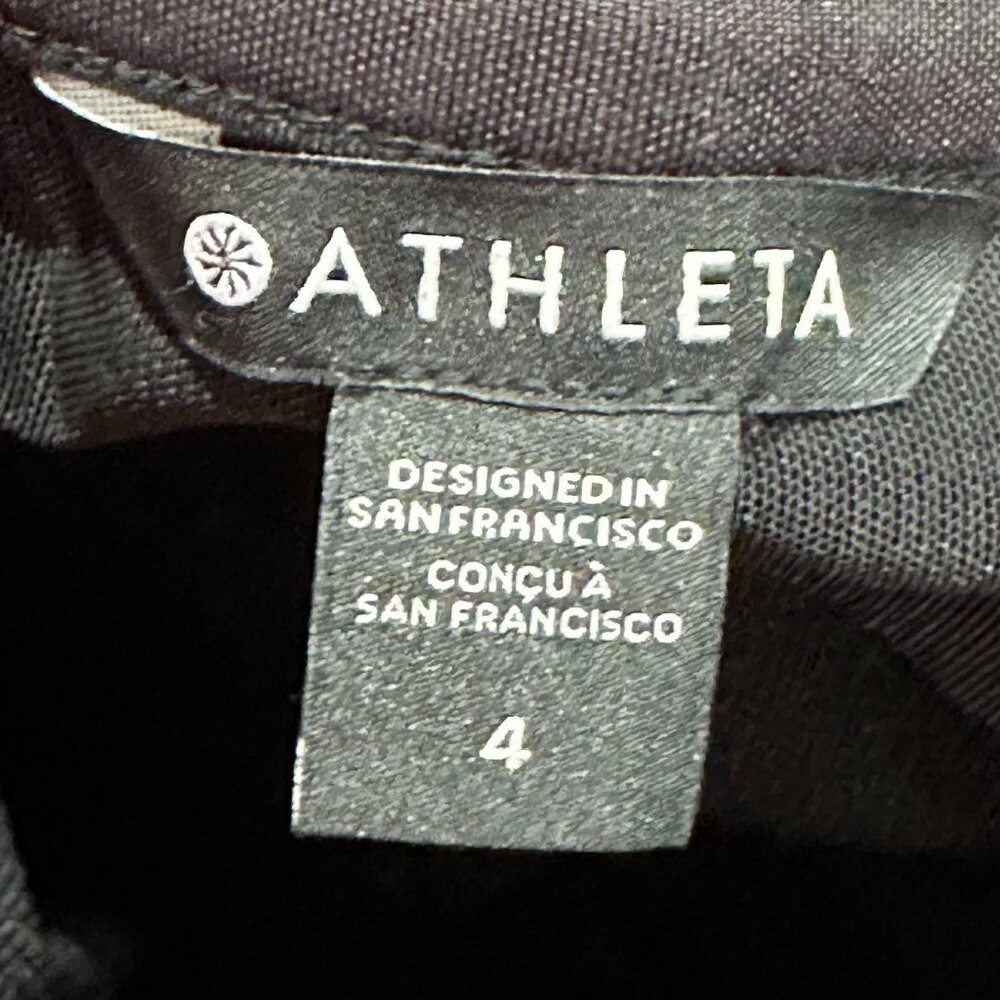Athleta Headland Hybrid Mid Rise Jogger Black SZ 4 S/486183-00 Athletic Workout - Picture 5 of 9